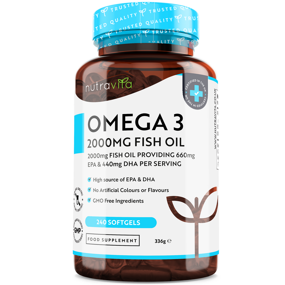 Omega 3 2000mg Pure Fish Oil