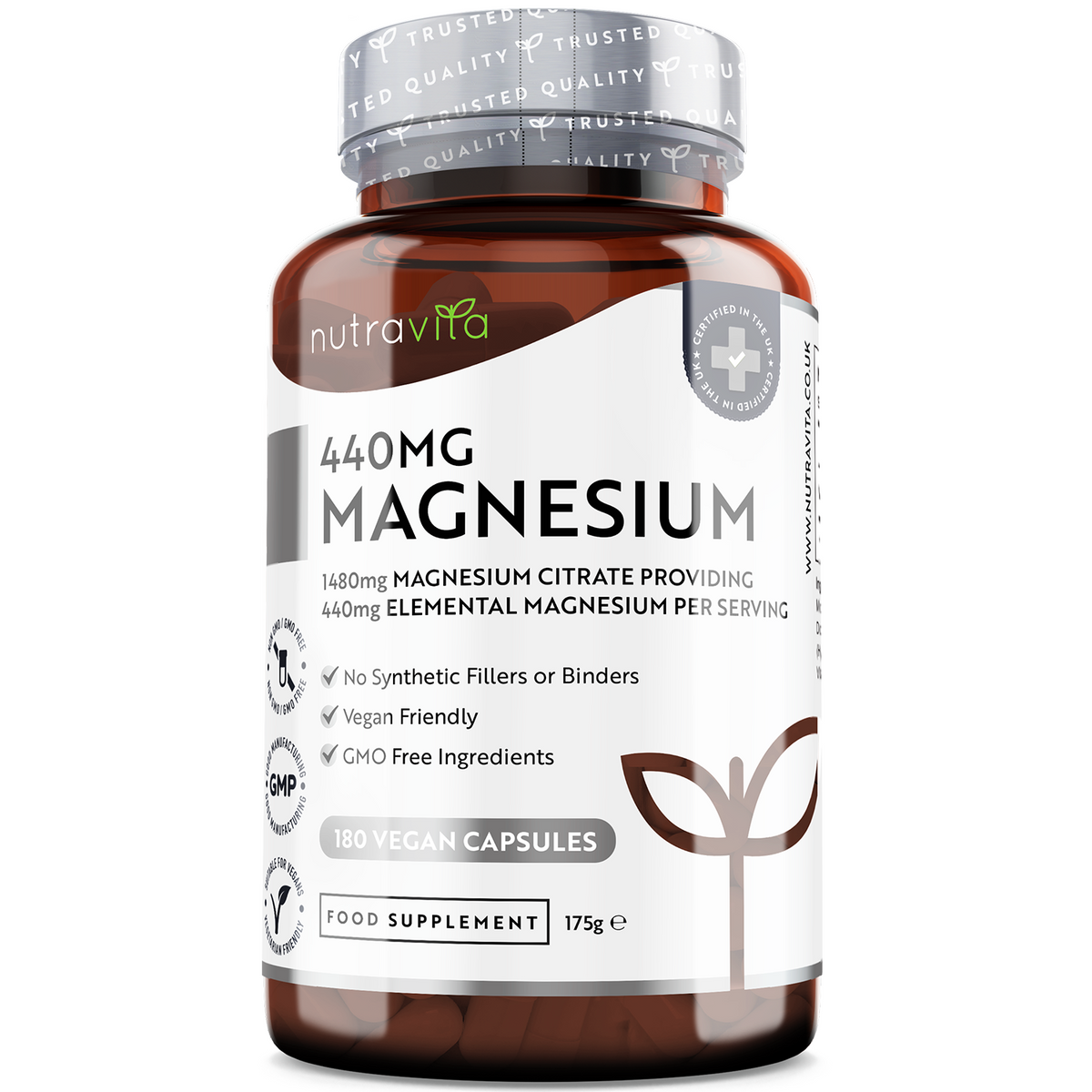 Magnesium Supplements - Magnesium Citrate - Nutravita — Nutravita ...