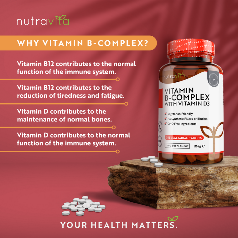 Vitamin B Complex with Vitamin D3