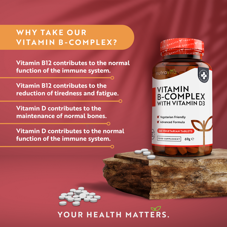 Vitamin B Complex with Vitamin D3