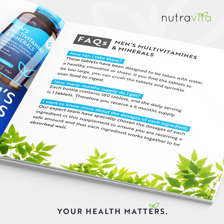 Men's Multivitamins and Minerals