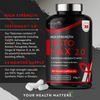 TESTOMAX 2.0 Supplements for Men 210 Vegan Capsules with Ashwagandha KS