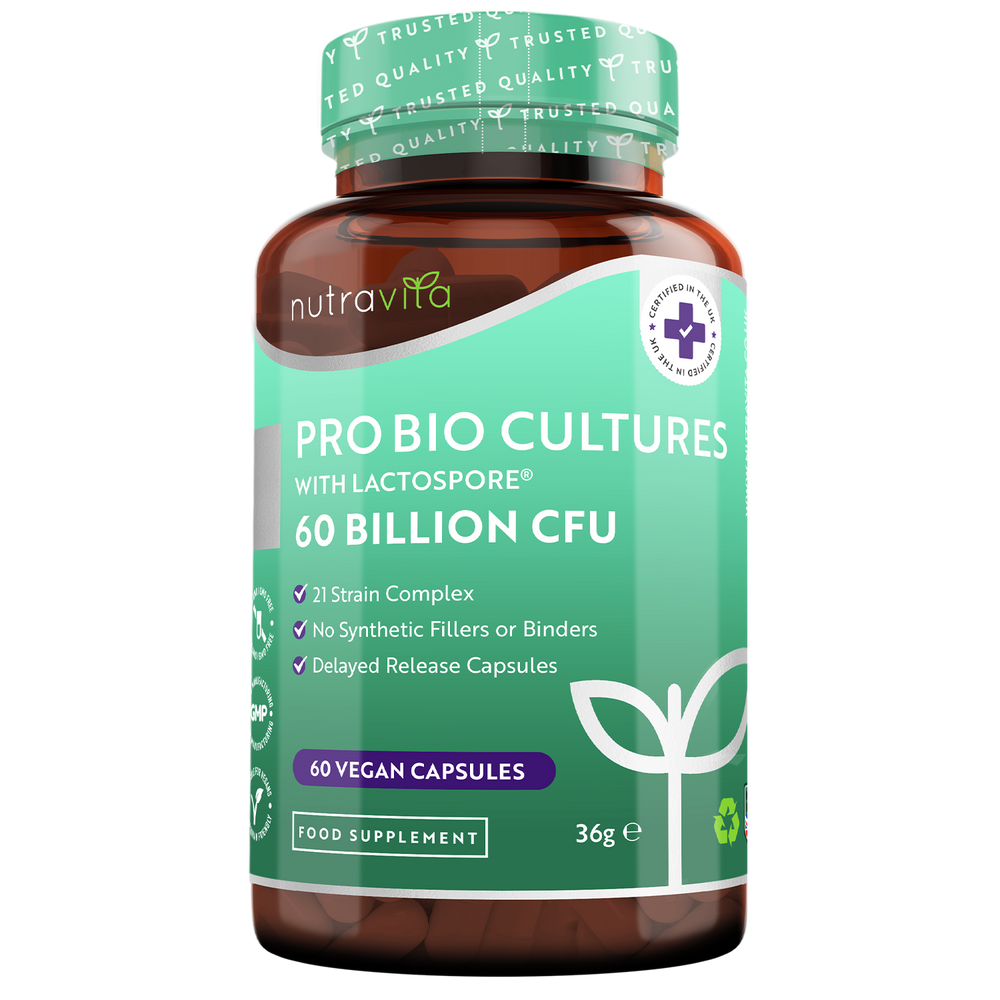 60 Billion CFU Bio Cultures Complex