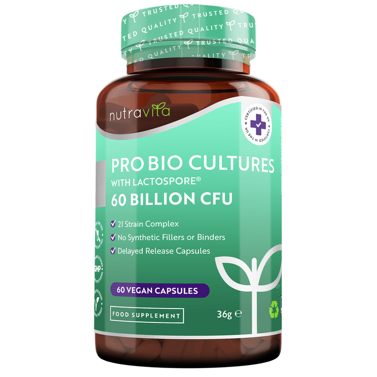 60 Billion CFU Bio Cultures Complex