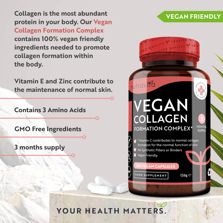 Vegan Collagen Formation Complex 180 Capsules