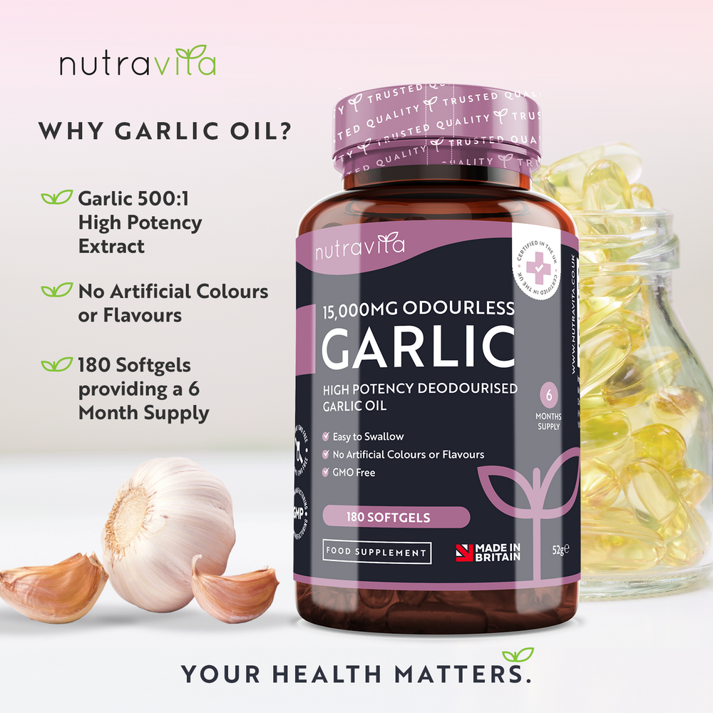 Garlic 180 Soft Gel Capsules