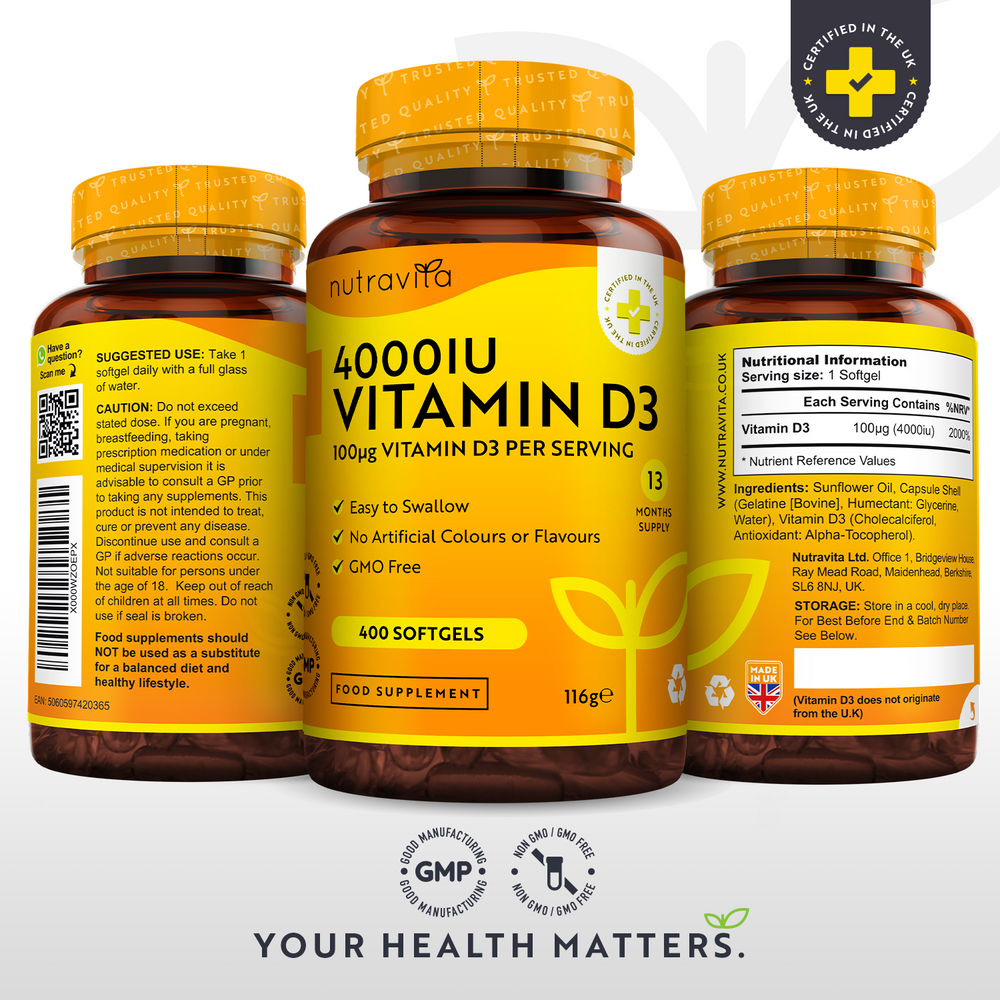 Vitamin D3 4000IU