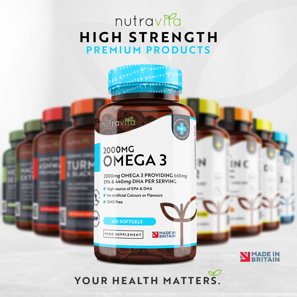 Omega 3 2000mg Pure Fish Oil