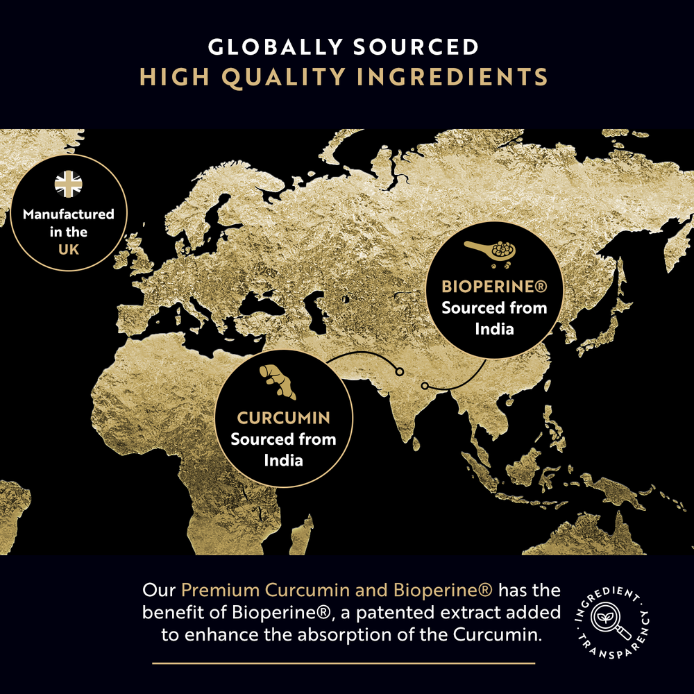 Premium Curcumin 95% Curcuminoids with Bioperine