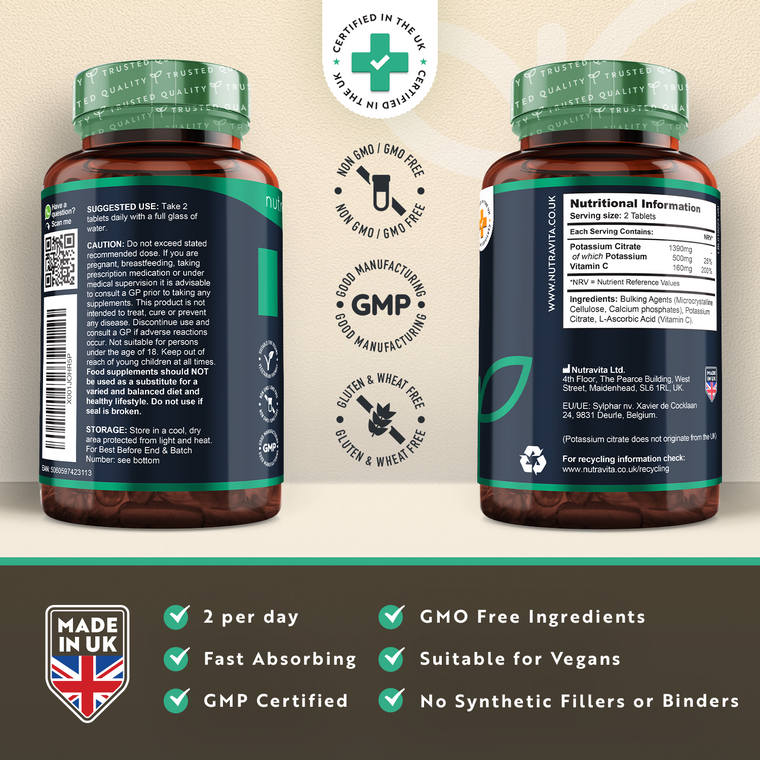 Potassium Citrate with Vitamin C