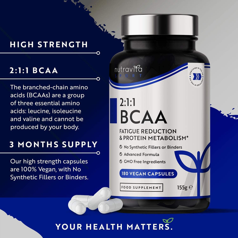 BCAA (2:1:1 ) with Vitamin B6 & B12