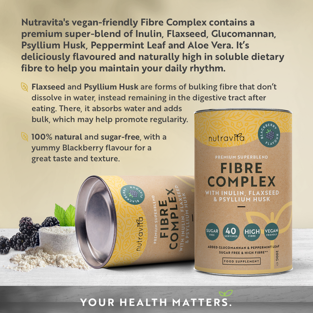 Fibre Complex Powder - BlackBerry Flavour